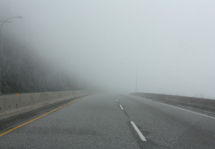 Magla smanjuje vidljivost na putu Sarajevo-Mostar
