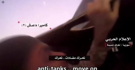 ISIL-ovci se snimali, a onda ih je raznio sirijski tenk (UZNEMIRUJUĆI VIDEO)