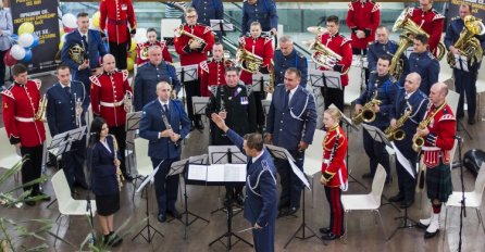 Koncert vojnih orkestara održan u Alta Shopping Centru