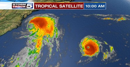 URAGAN LI SVE JAČI:  Prešao u treću kategoriju, vjetar dostigao jačinu 185 km na sat!