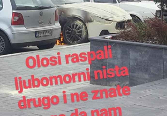 OPASNA PRIJETNJA: Poznatoj starleti zapalili auto, netko joj želi zlo 