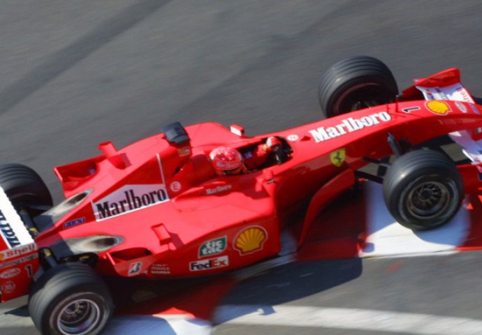 Prodaje se šampionski Ferrari Michaela Schumachera