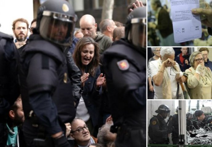 REFERENDUM ZA NEZAVISNOST: U sukobima policije i separatista 38 povrijeđenih u Barceloni