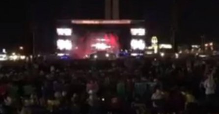 SVI SU UŽIVALI U KONCERTU, A ONDA SE ZAČULA PUCNJAVA: Pogledajte trenutak kada je nastao HAOS U LAS VEGASU (VIDEO)