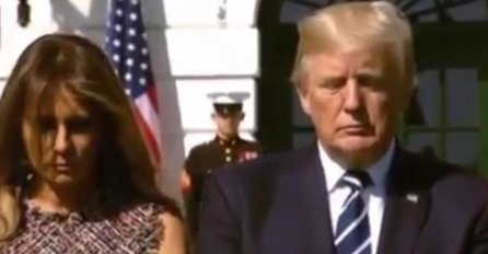 ŽALOST U SAD: Donald Tramp minutom šutnje odao počast žrtvama napada u Las Vegasu (VIDEO)