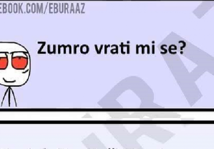 Sa ove dvije riječi Zumra je pala 