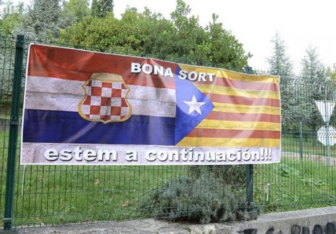 HRVATI U BIH PORUČILI KATALONCIMA: "Sretno, Herceg-Bosna je sljedeća!" (FOTO)