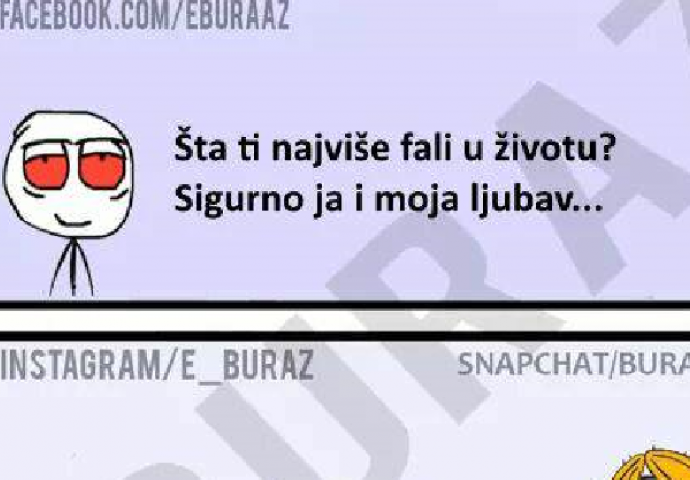 Zumri fali samo jedna stvar u životu...