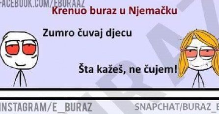 BURAZ IDE U NJEMAČKU 