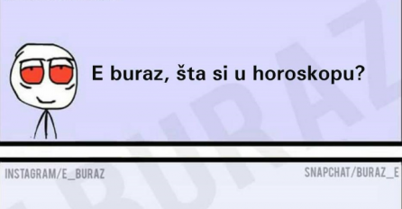 BURAZ I NJEGOV HOROSKOPSKI ZNAK 