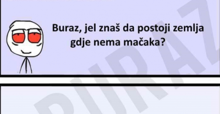 Buraz i njegova država gdje nema mačaka