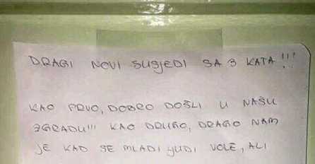 STIGAO ODGOVOR MLADOG PARA: Susjedi ih upozorili da budu tiši i obuzdaju strasti, A SADA SU ONI BRUTALNO ODGOVORILI KOMŠIJAMA!