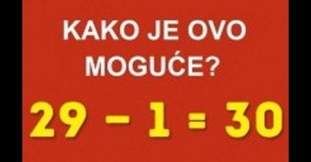 5 zbunjujućih zagonetki koje će uništiti vašu logiku