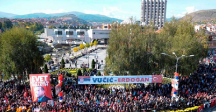Novi Pazar na nogama: Turskog predsjednika Erdogana dočekale hiljade građana
