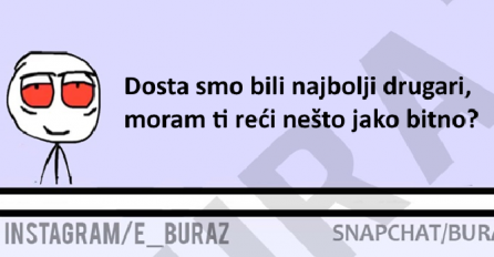 BURAZ PRELAZI NA STVAR