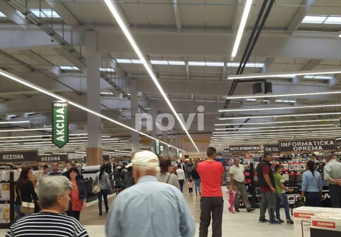 PET MJESECI NAKON POŽARA: Svečano otvoren  obnovljeni Bingov tržni centar u Mostaru (FOTO)