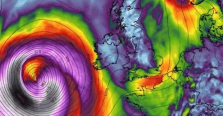ZA VIKEND EVROPU OČEKUJE VREMENSKA BOMBA: Približava se snažna oluja, vjetrovi uraganske snage i velike poplave (VIDEO)