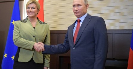 Grabar-Kitarović i Putin za novi zamah u odnosima Hrvatske i Rusije