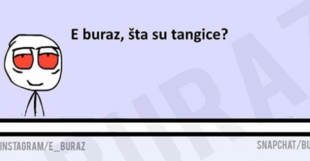 E buraz, šta su tangice? 