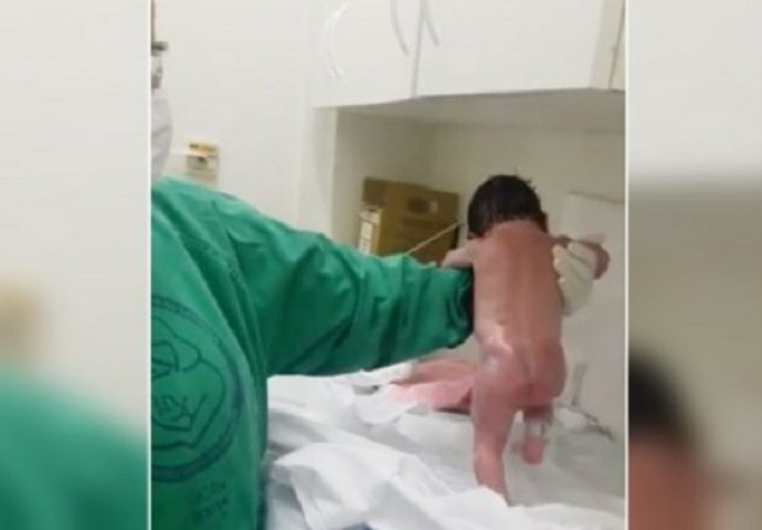 Najjača beba na svijetu: Počela hodati svega nekoliko minuta nakon rođenja (VIDEO)
