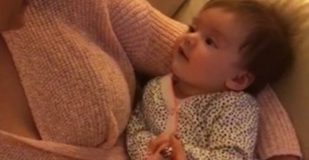 Ova beba ima tek 13 sedmica, a već govori: Mami rekla "volim te" (VIDEO)