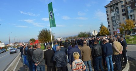 Na putu 5. korpusa Armije RBiH podignuta ratna zastava "Sile nebeske"