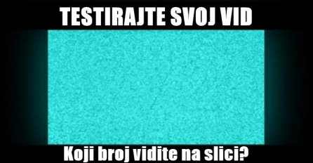 KOJI BROJ VIDITE NA SLICI: Samo 10 odsto ljudi može da vidi pravu cifru! 