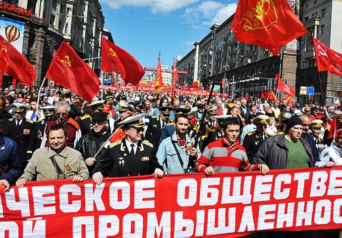 Ruski Komunisti pozvali na mitinge povodom stoljeća Oktobarske revolucije