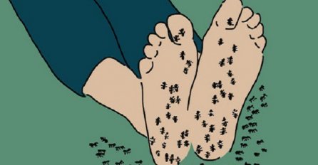 AKO IMATE OSJEĆAJ NOĆU KAO DA VAM MRAVI HODAJU PO STOPALIMA - to može biti jako OZBILJNO!