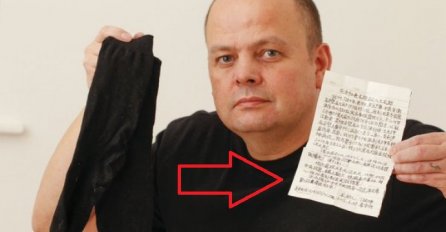 MUŠKARAC KUPIO ČARAPE KOD KINEZA I U NJIMA PRONAŠAO ZASTRAŠUJUĆU PORUKU: Cijeli slučaj prijavio policiji, a evo šta je u njoj pisalo