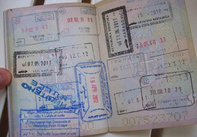 Pečati u pasošu odlaze u historiju