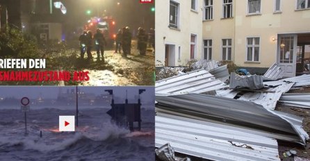 STRAŠNA OLUJA HARA EUROPOM: Pale su i prve žrtve, proglašena vanredna stanja! (FOTO, VIDEO)