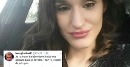 KRLE ISPROZIVAO BALAŠEVIĆA: A onda je Balaševićeva kćerka na Twitteru uništila bivšeg člana Idola koji je popljuvao njezina oca!