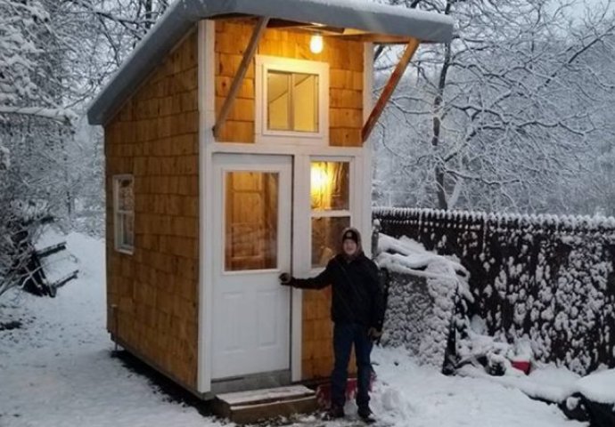 Tinejdžer za samo 1300€ izgradio savršenu kućicu koja će vas fascinirati