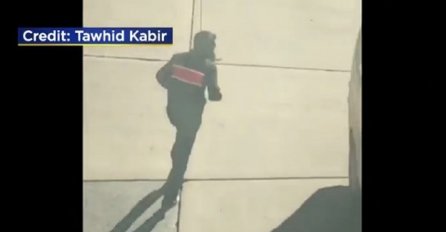 POJAVIO SE SNIMAK KRVNIKA KOJI JE UBIO OSAM LJUDI: Trčao je po cesti i urlao (VIDEO)