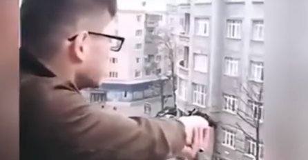 ZLATNA MLADEŽ: Razmaženi sin bogataša s balkona pucao po prolaznicima, njegovi prijatelji sve snimali (VIDEO)