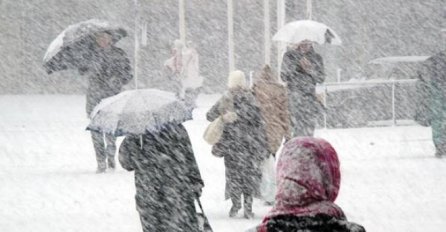 Sutra u većem dijelu Bosne snijeg ili susnježica