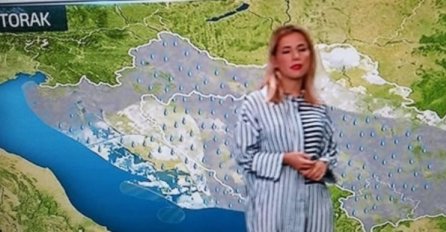 O OVOJ VREMENSKOJ PROGNOZI PRIČA BALKAN: Voditeljica N1 stajlingom ugrijala gledatelje, A ŠTA JE TO OBUKLA? (FOTO)