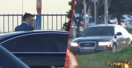 KEBA OD RANIJE POZNAT PO BAHATOJ VOŽNJI: Prebrzo vozio "Audi",i na je crveno prolazio (VIDEO)