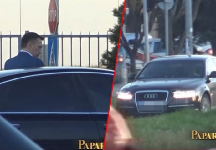 KEBA OD RANIJE POZNAT PO BAHATOJ VOŽNJI: Prebrzo vozio "Audi",i na je crveno prolazio (VIDEO)