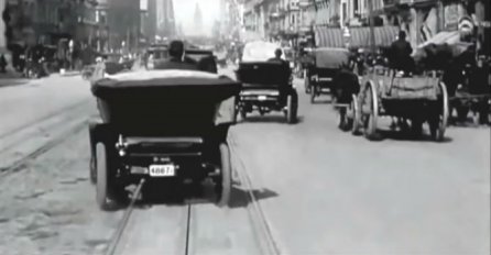 Evo kako je izgledao saobraćaj prije 100 godina (VIDEO)