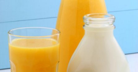 Šta je bolje popiti ujutro: đus ili mlijeko? Odgovor će vas sigurno iznenaditi