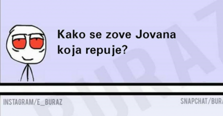 Kako se zove Jovana koja repuje?