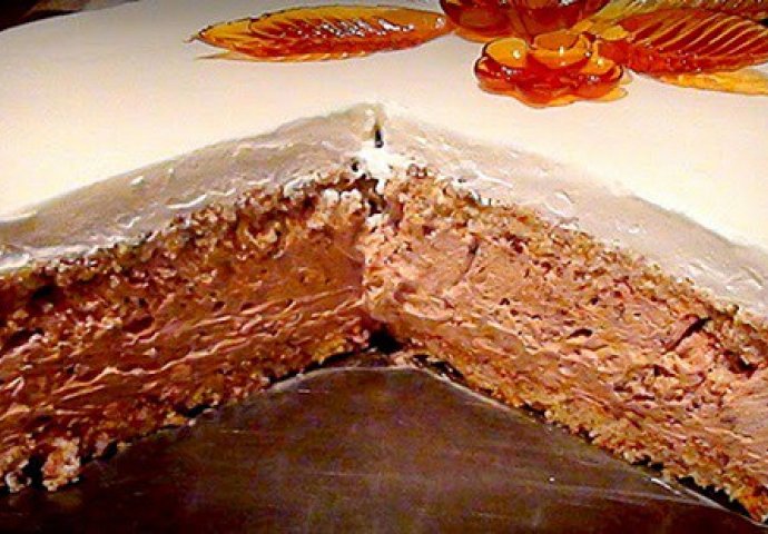 Parfe torta: Kombinacija oraha i čokolade čine ju fantastičnom!