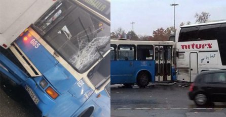 NESREĆA U CENTRU GRADA: Sudar dva autobusa, šestero povrijeđeno!