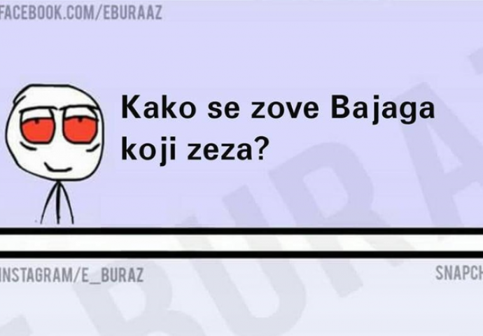 Kako se zove Bajaga koji zeza?