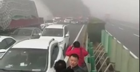 NA MJESTU NESREĆE SPASILAČKE SLUŽBE: U lančanom sudaru 18 poginulih