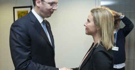 Vučić nakon sastanka s Mogherini: Ključno pitanje da sačuvamo mir u BiH