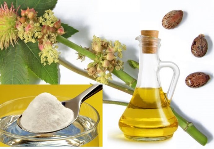 Ricinusovo ulje i soda bikarbona liječe čak 25 bolesti: Evo kako da napravite 25 recepata za prirodno liječenje