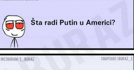 Šta radi Putin u Americi ?